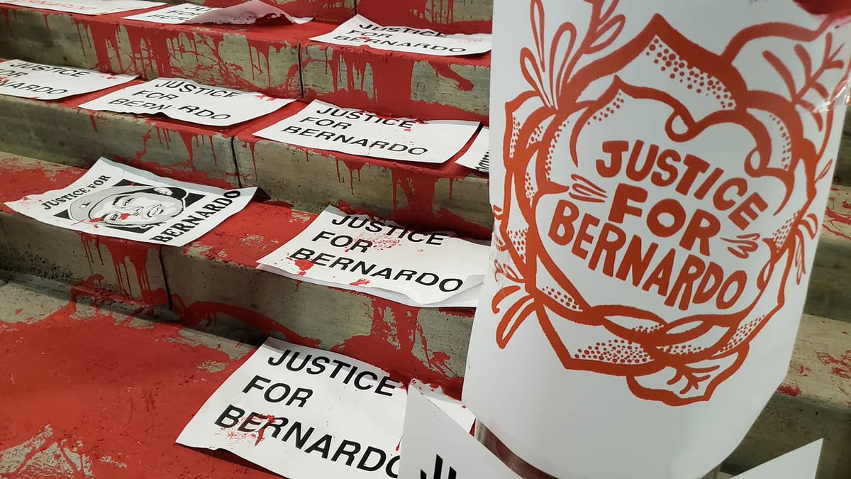 pvhowardtv's tweet photo. Violent protesters spread red paint on DA's office after police officers were cleared of deadly shooting. https://t.co/JH3e9iblzI