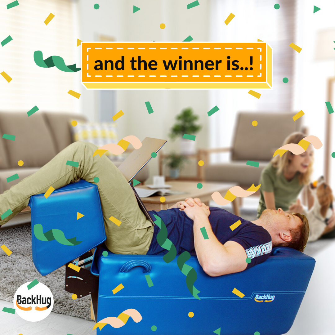 mybackhug's tweet photo. We have a winner...
Sophie Badoux!
Congratulations to Sophie, you are our lucky winner of a BackHug at Home for 1 month!
Many thanks again to all the entries, keep your eyes peeled for more upcoming events, and another chance to win!
#BackHugAtHome #Winner #Competition https://t.co/MXq2vlAxMj