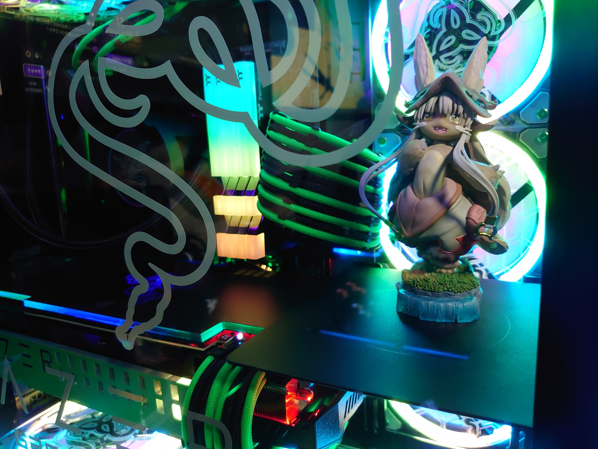 Micafish 逍遥人 Deepcoolさんのフィギュアスタンドがグラボに干渉して使えなかったのですが 長尾製作所さんのvgaサポートステーに取り付けたらギリギリ行けました Deepcool 長尾製作所 自作pc Deepcool Tb01 T Co Micafish 逍遥人 Deepcoolさんのフィギュアスタンドがグラボに干渉して使えなかったのですが 長尾製作所さんのvgaサポートステーに取り付けたらギリギリ行けました Deepcool 長尾製作所 自作pc Deepcool Tb01 T Co