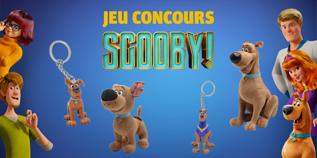 warnerbrosfr's tweet photo. 🔎 JEU CONCOURS 🔍

🐶 Quel est le nom de la bande de Scooby ?
➡️ RT + follow @warnerbrosfr + commente ta réponse avec #Scooby

 🎁 1 peluche Baby et 1 adulte, 1 porte-clé Baby et 1 Super-Scooby

⏰ TAS : 3 gagnants parmi les bonnes réponses le 17/07

📄 https://t.co/TIAKmjuZ6a https://t.co/swvKXOXYjx