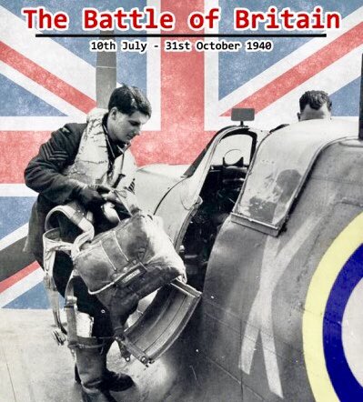 Today marks the 80th anniversary of the Battle of Britain (10 July - 31 October 1940)