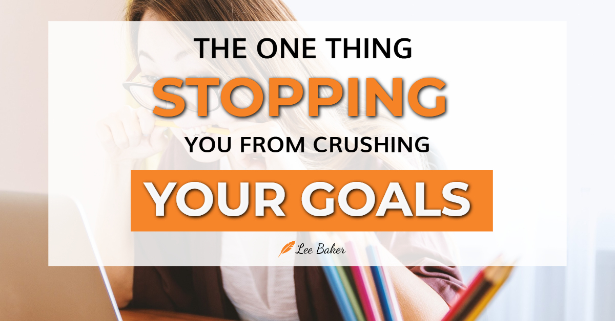 The one thing stopping your from crushing your goals eelrekab.com/the-only-disab…