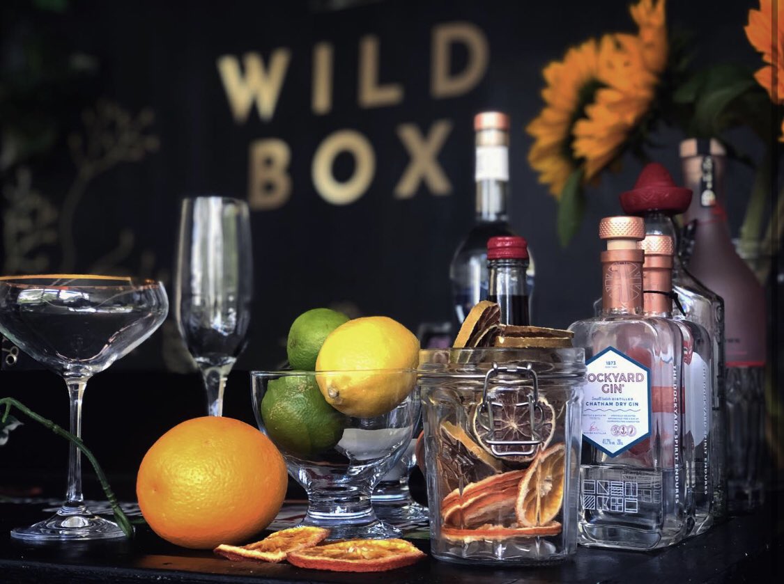 Our lock down bar is set and ready for an online cocktail class this afternoon via @zoom_video_communications 
Let’s get wild 🍸