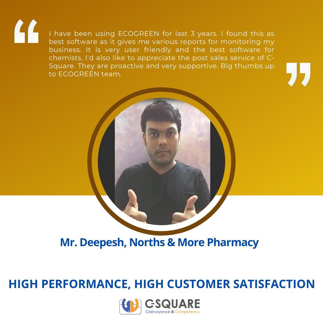 C_SQUARE_INFO's tweet photo. Heroes from COVID'19
When the whole world is staying safe at home, we see some heroes operating 24*7 from their pharmacies to serve consumers. C- Square ensures uninterrupted services for our pharmacy owners.
#ECOGREEN #digital_pharmacy #vocal4local #pharma_software #csquare https://t.co/c5gguap8Hn