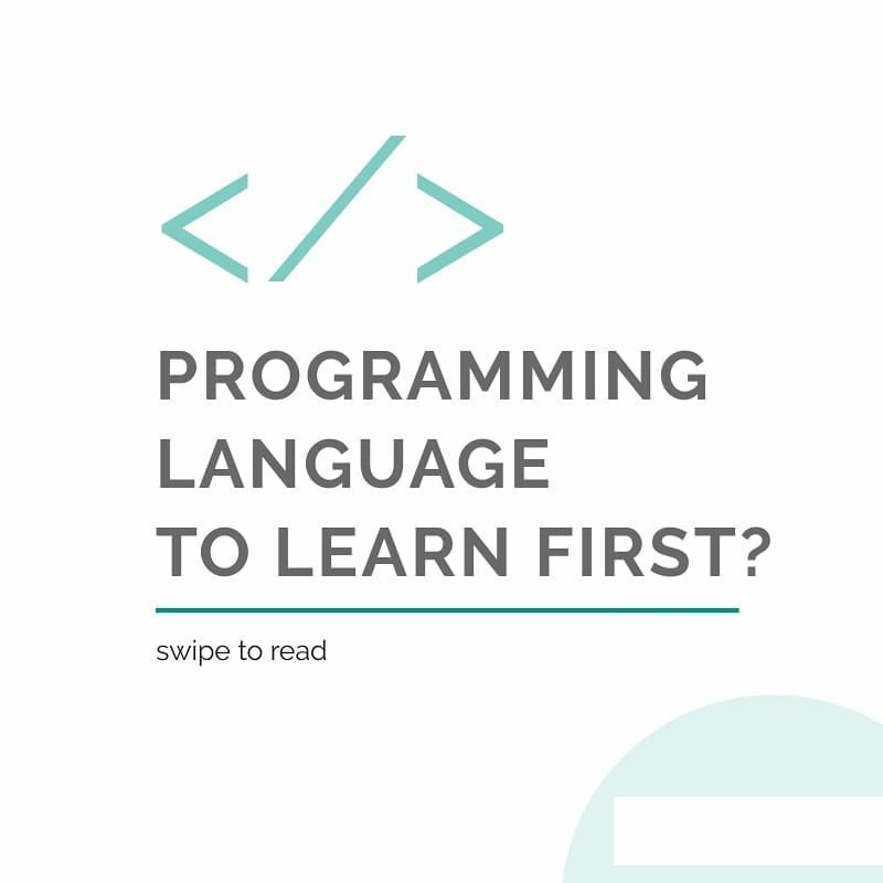 code_ekiti's tweet photo. #Thread

To help you pick your first programming language to learn, here is an easy guide that recommends the best option depending upon your interest.

Want to see more #codebasics like this? Follow @code_ekiti https://t.co/TWgpRbyM2h