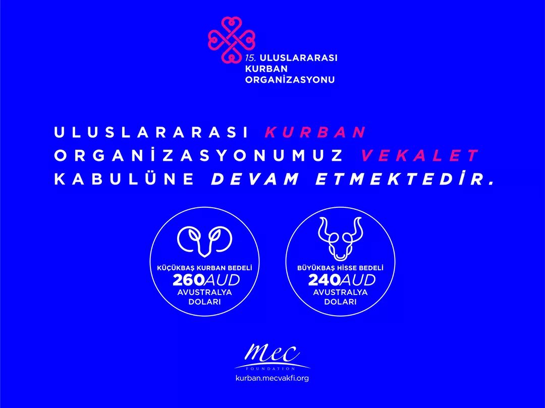 adembaranli's tweet image. Büyükbaş ve Küçükbaş Vacip, Akîka, Adak ve Sadaka Kurban Vekâletleriniz İçin;
kurban.mecvakfi.org
#HakkİçinYapHakkıylaYap

Cattle share and Sheep. 
Wajib, Aqiqah, Nadhr and Sadaqah. 
For all your Qurban bookings;
kurban.mecvakfi.org/en
#DoItForTheSakeOfAllah
#DoItRight