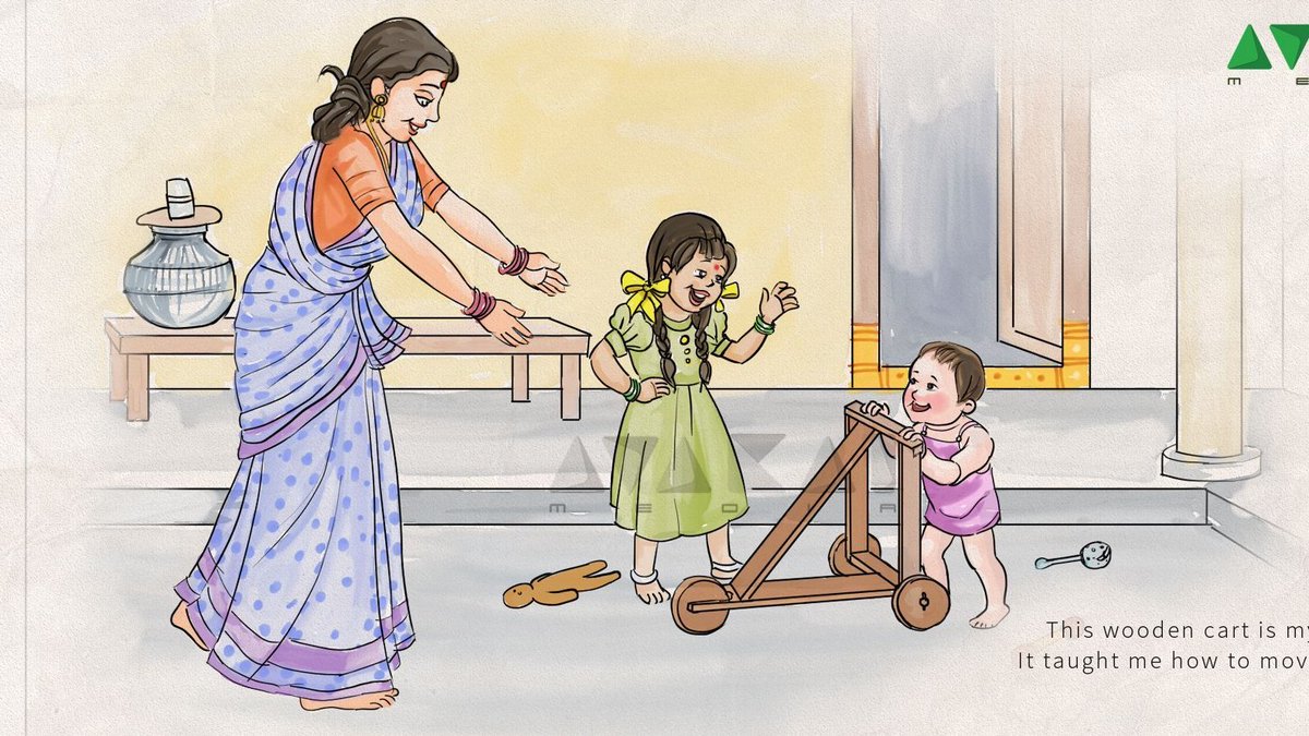 Life at home simple happy and uncompliated