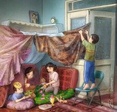 Life at home simple happy and uncompliated