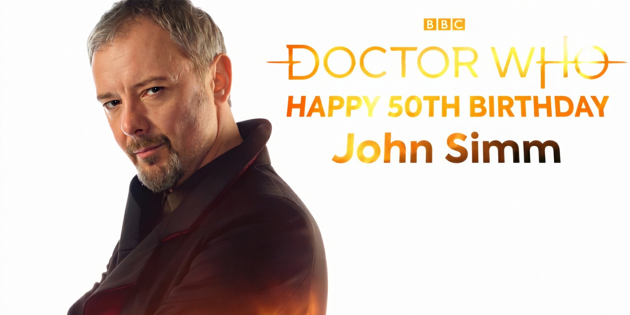 Happy Birthday John Simm He was my first proper Master I watched and grew up watching on-screen! 