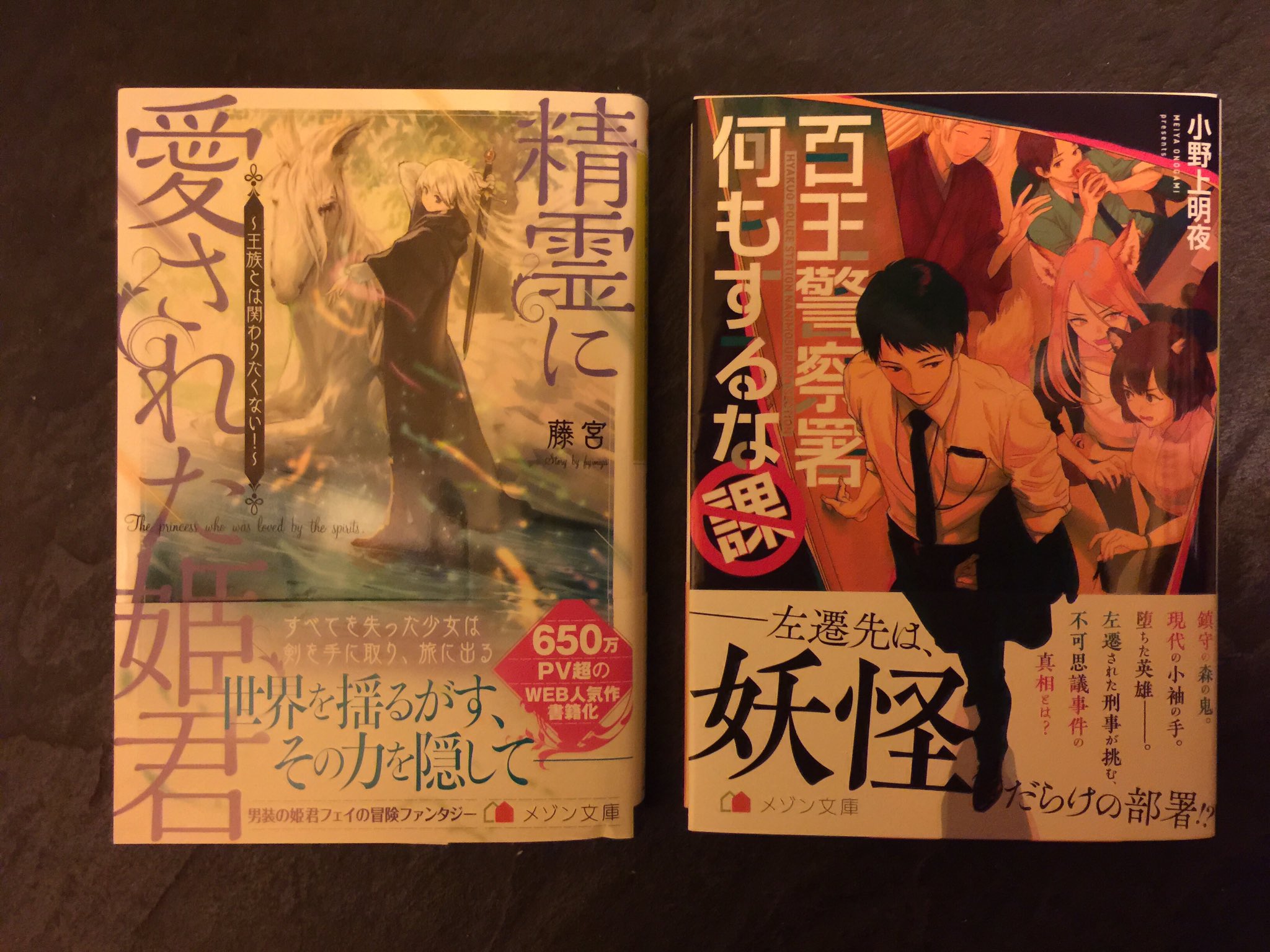 一迅社の宣伝課です 本日発売 メゾン文庫 百王警察署何もするな課 小野上 明夜 著 遊上 イラスト 精霊に愛された姫君 王族とは関わりたくない 藤宮 著 よー清水 イラスト よろしくお願いします T Co Npr2donsmz Twitter