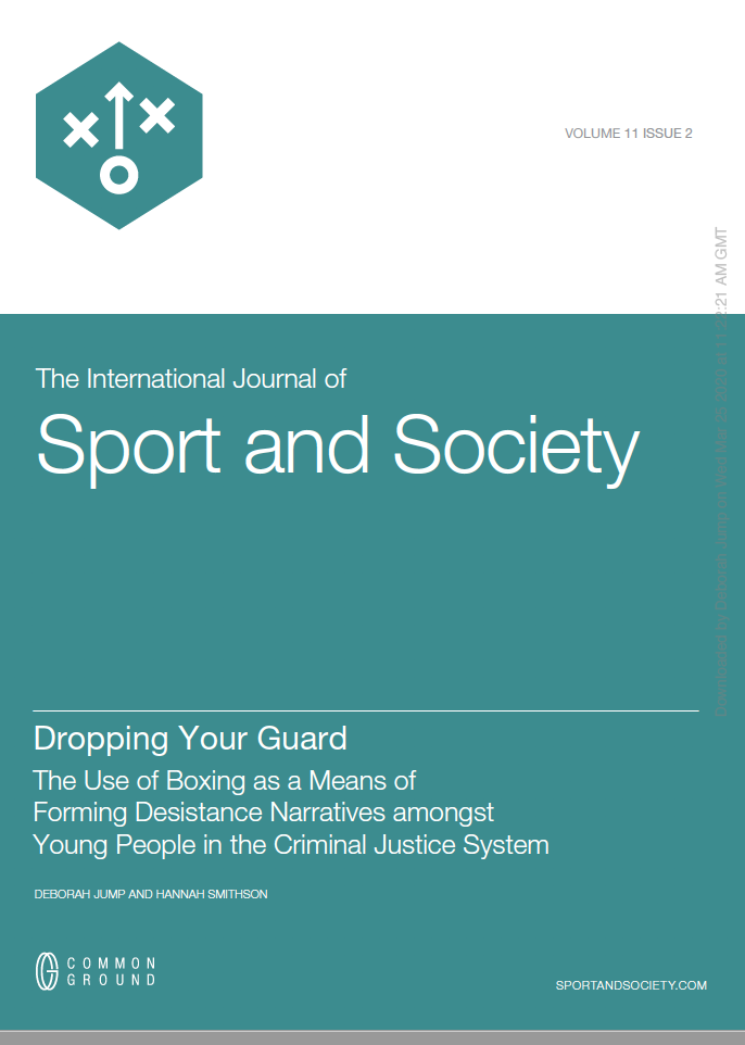Mine and @HannahLSmithson paper on boxing and desistance with young people in the CJS is now open access and available here- cgscholar.com/bookstore/work… #boxing #desistance #powerofsport