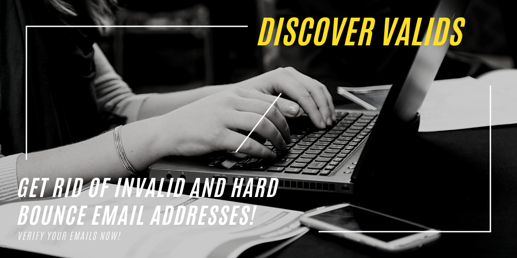 DValids's tweet photo. Get rid of invalid and hard bounce email addresses!

Discover Valids provides 99% accurate results across all major email domains and delivers comprehensive results consistently.

Visit https://t.co/0tGz2WgReN now to Verify your Emails Now!

#emailmarketing #EmailVerifier #Emails https://t.co/URCX84bIhh