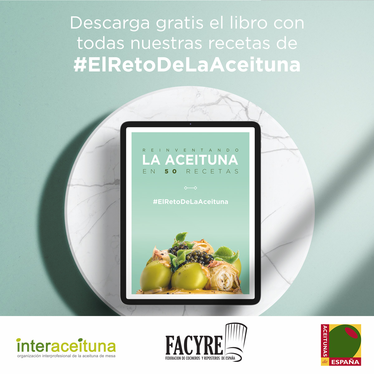 👨‍🍳 50 cocineros fuimos retados por <a href="/AceitunasEsp/">Aceitunas de España</a> a reinventar la #aceituna. ¡Y hoy se lanza el libro con las 50 recetas que hemos elaborado para #ElRetodelaAceituna! 

📲 No esperes más y descárgatelo gratis en: aceitunasdeespaña.es/recetas-con-ac…