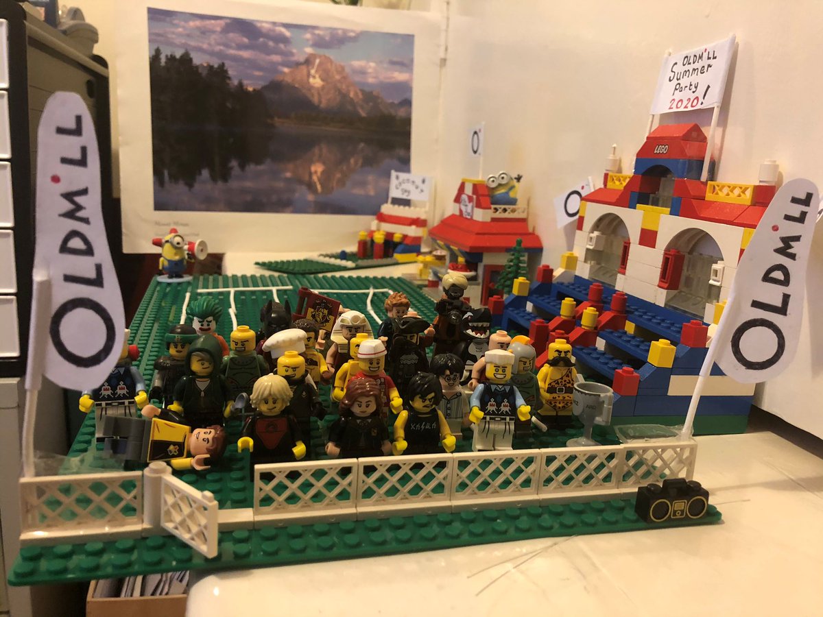 Today should’ve been our annual summer party/sports day but sadly COVID-19 got in the way which only meant one thing, we had to be creative. Adam Codman who works in our finance team has created the ultimate Lego sports day including branded flags &amp; bar! Roll on 2021!