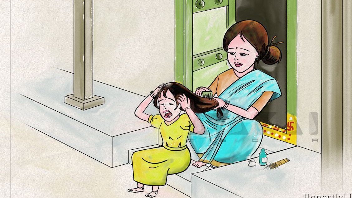 School ki podunne ready avvadam kastam akkada teachers tho koncham kastam kani evening ki matram full josh to run back home and play