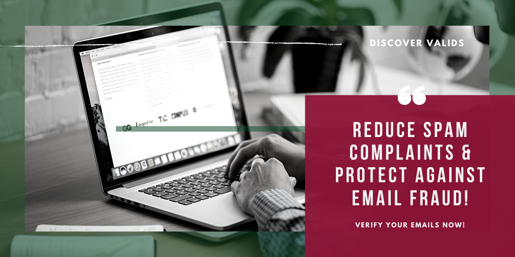 DValids's tweet photo. Reduce Spam Complaints &amp; Protect Against Email Fraud!

Discover Valid's real-time Email Verifier tool eliminates potentially harmful emails by running several scans.
Visit https://t.co/0tGz2WgReN to get access to advanced email verifier!
#emailmarketing #marketing #EmailVerifier https://t.co/7IyBOImRJW