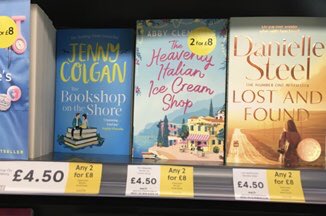 It’s been SO brilliant to see The Heavenly Italian Ice Cream Shop back on the shelves... and it’s doing well 😊🎉Thank you to anyone who’s picked up a copy x