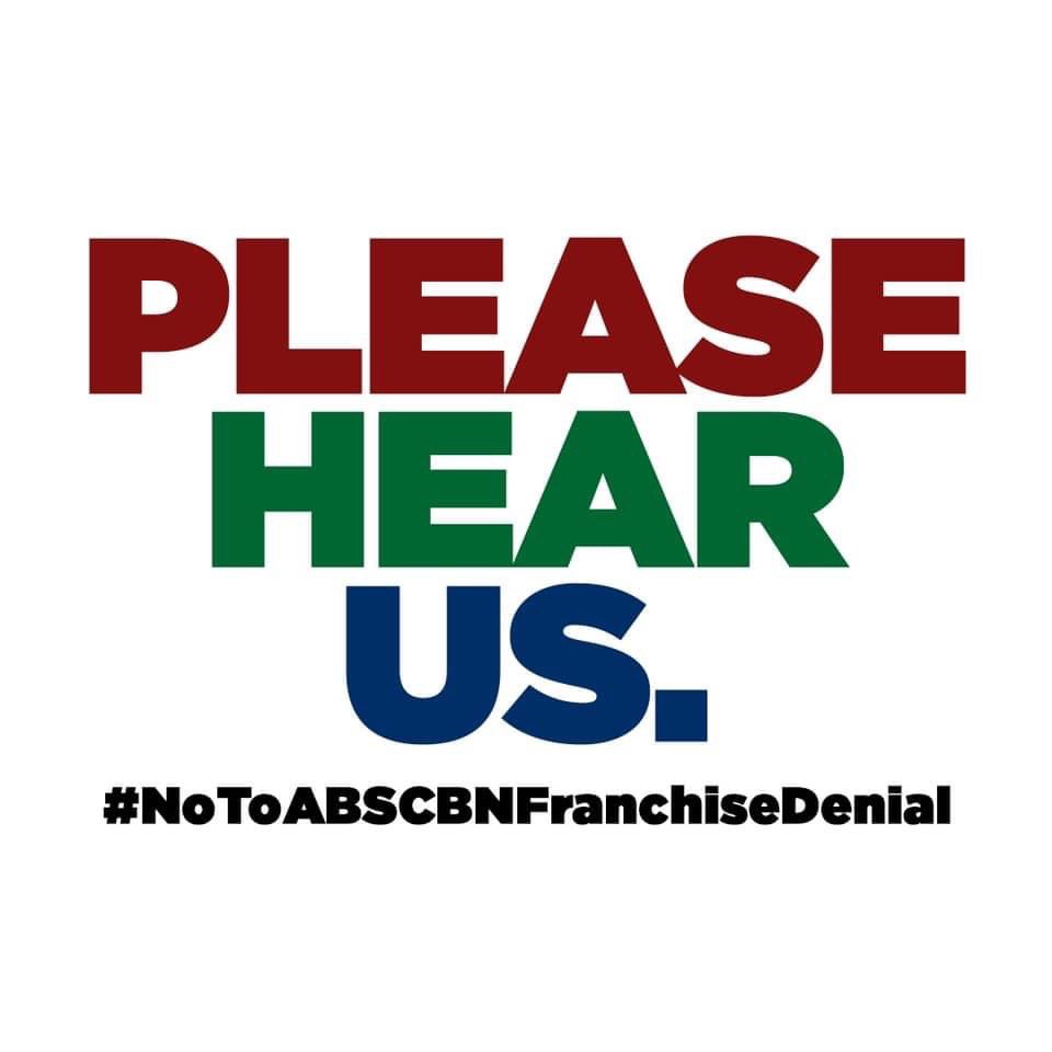 imdanielpadilla's tweet photo. #NOtoABSCBNFranchiseDenial https://t.co/h8eeLkN59s