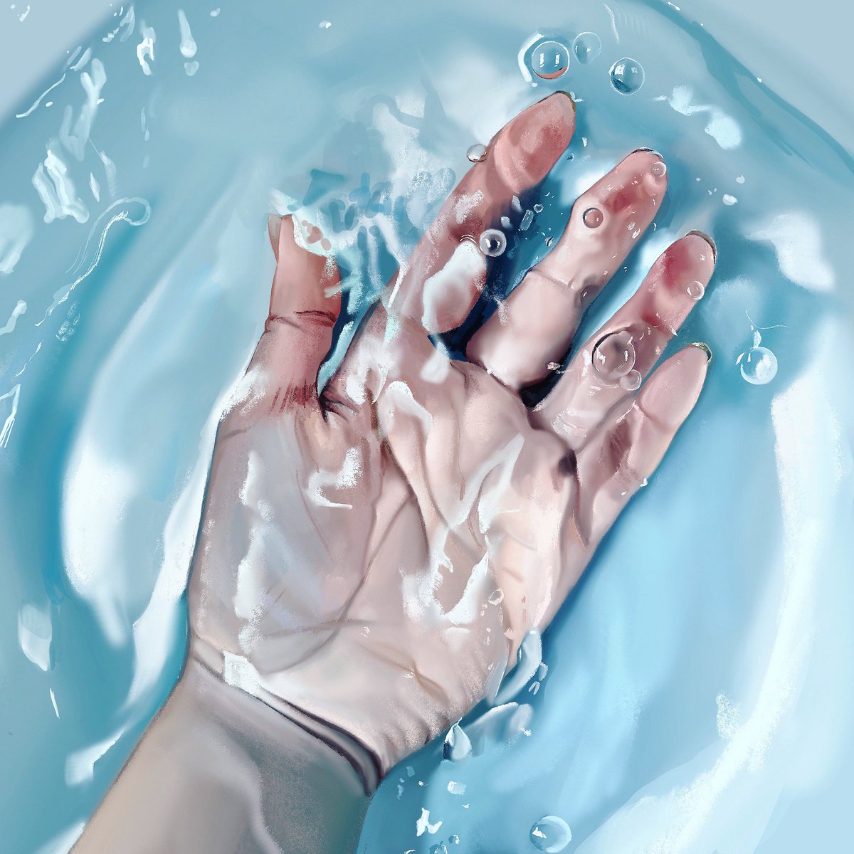 𝘠𝘢𝘴 水の中の歪み描くの好き 𝘠𝘢𝘴 水の中の歪み描くの好き