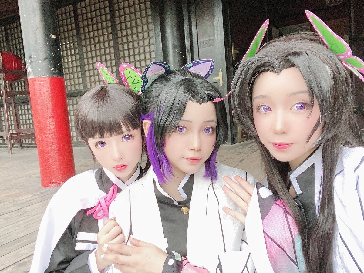 #鬼滅の刃一番くじ #cosplay 
Butterfly sisters https://t.co/JNND8WRlps