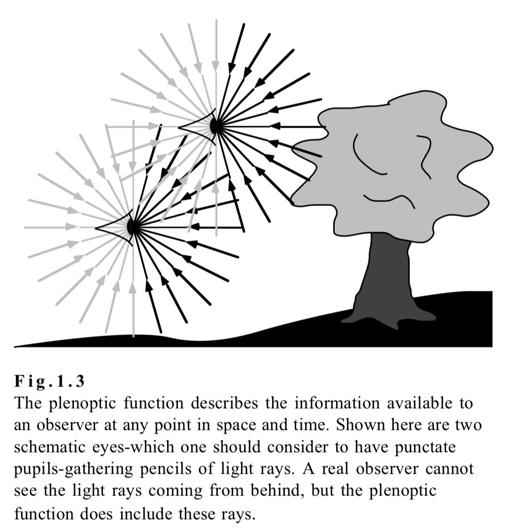 quantombone's tweet photo. The classic “The Plenoptic Function and the Elements of Early Vision” by
Adelson and Bergen from 1991 is fun reading for those studying view synthesis with neural radiance fields. #computervision #graphics #ECCV2020
https://t.co/MjP0nsaWJj
NeRF paper:
https://t.co/6UtVfqYejZ https://t.co/0gDFBrn7dg