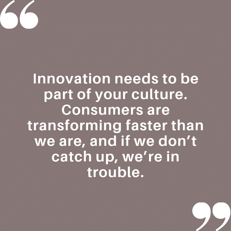 MMHitsolutions's tweet photo. Innovation needs to be part of your culture. Consumers are transforming faster than we are, and if we didn't catch up, we're in trouble. #digitalmarketingquotes #dailypost #seo #thoughts https://t.co/OqnvEkf2yc