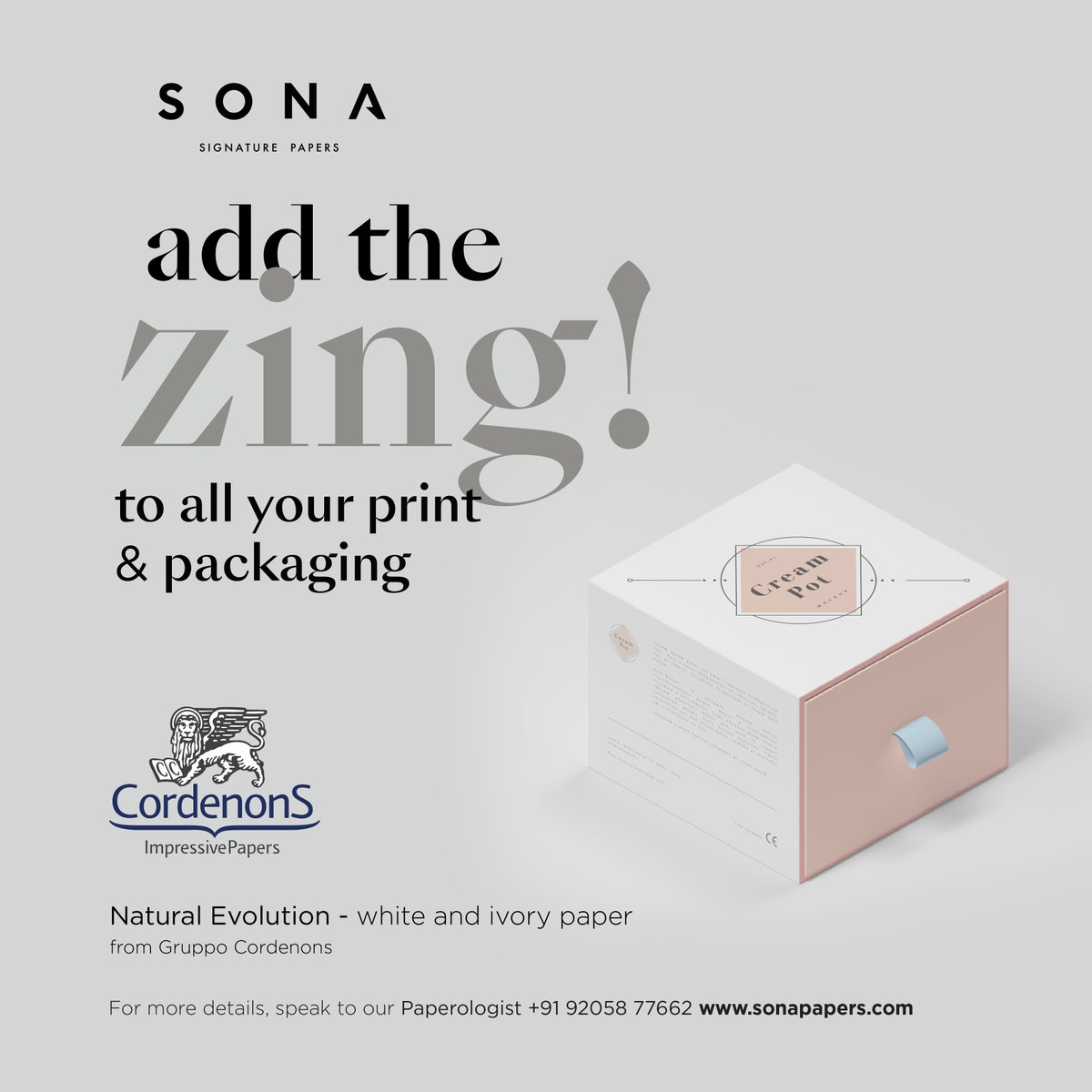 sonapapers's tweet photo. The Zing Thing!
.
.
.
.
.
.
#NaturalEvolution_White #NaturalEvolution_Ivory #NaturalEvolutionPaper #SonaPapers #AddtheZing #CreativePapers #premiumPackaging #Paperlove #PaperMagic #HiPrint #GruppoCordenons https://t.co/AITdVHwHeL