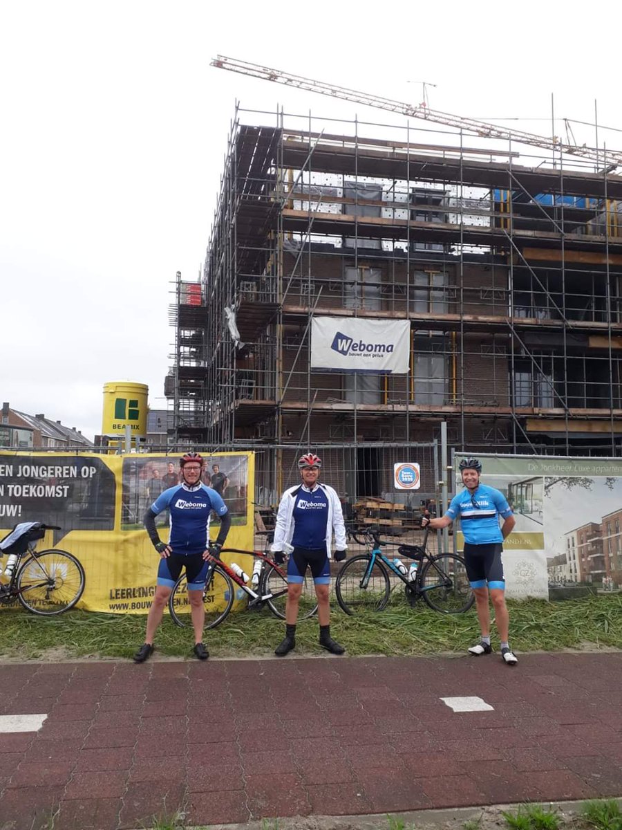 Weboma's tweet photo. Wat een succesvolle versie van de Tour de Bouw! In totaal is er € 32.500,- voor Stichting Juul en het Prinses Máxima Centrum voor kinderoncologie! Donateurs, onwijs bedankt! 💪🏻💪🏻 https://t.co/Tm5iSkMFT3