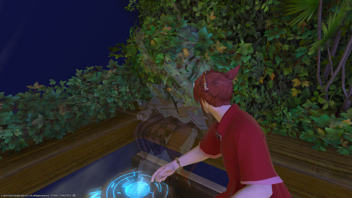 Hatokichi_FF14's tweet photo. 幽霊に取り込まれたハトキチの図
#NightPoolBAR https://t.co/cnbgVMthzY