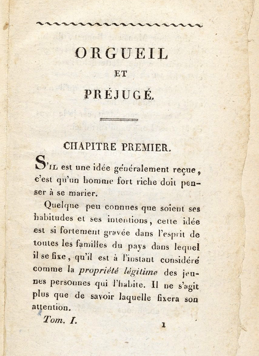 laBnF's tweet photo. Pour ce #vendredilecture, on vous donne trois bonnes raisons de (re)lire "Orgueil et préjugés" de Jane Austen (1813) – un classique disponible sur @GallicaBnF ! 
#Thread à dérouler ⤵️
 
#AustenPower #ÉtéCulturel #VacancesApprenantes https://t.co/hmGXuJlqJR