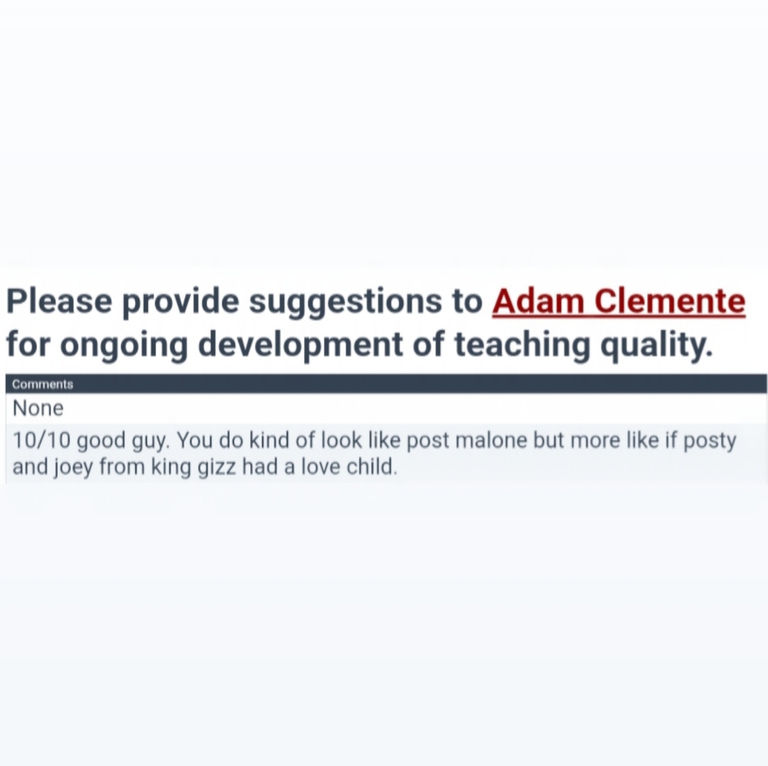 Adam Clemente tweet media