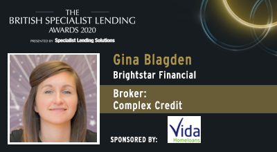 #FinalistQuote - I am proud to be a finalist in the broker category for Complex Credit, working with introducers and clients to find solutions for their needs. I am passionate about doing this work alongside my role as head of mortgages at Brightstar. Thank you! #BSLA2020