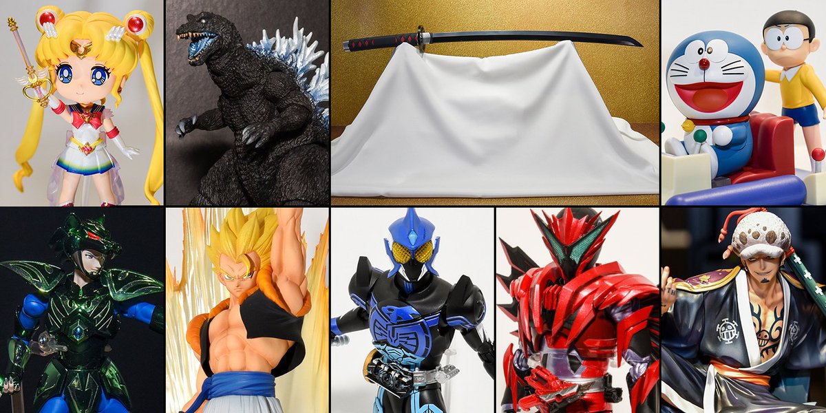 t_features's tweet photo. TAMASHII Features 2020(魂フィーチャーズ2020)【アニメ・特撮系展示】
https://t.co/J9M3LF5aeS
#鬼滅の刃 #ドラゴンボール #仮面ライダー など、アニメ・特撮系アイテムを一挙掲載!メガハウス様の展示もこちら!※CTM会員限定公開品は含まれません。
#t_features2020 https://t.co/mCwE84SVoi