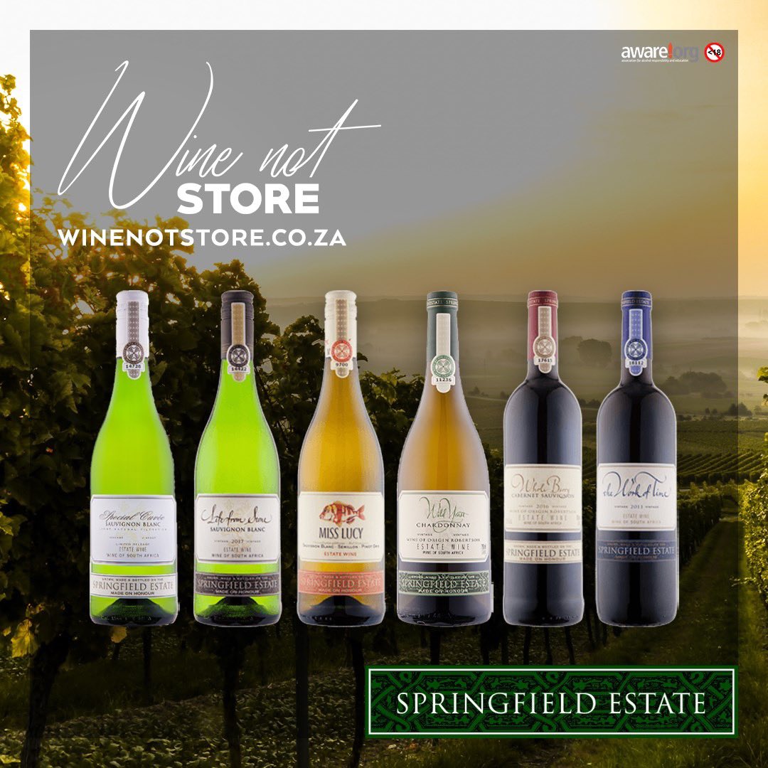 #WNStore #WineOfTheWeek <a href="/springfieldwine/">Springfield Estate</a> winenotstore.co.za