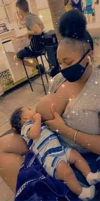 Naija on X: Lets discuss public breast feeding. Right or Wrong