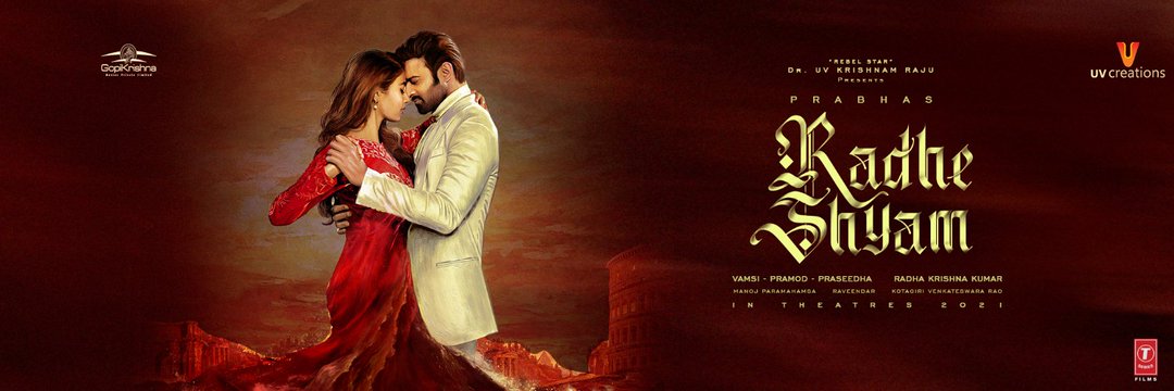 amishrajB7's tweet image. The Classical Love Saga 
 named as #RadheShyam - #Prabhas20 Film starring #Prabhas and @hegdepooja announced its 
FIRST LOOK today and the whole nation gone crazy for the macho man #Prabhas 🥳
Much Love🤩
@UV_Creations @director_radhaa