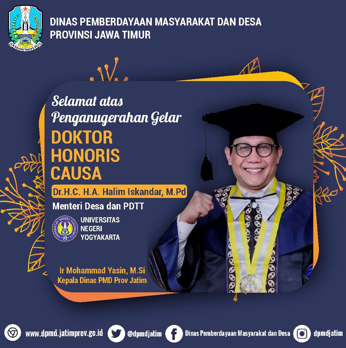 TppKecPrambon's tweet photo. selamat &amp; sukses atas penganugrahan Doktor Honoris Causa kepada Gus Menteri @halimiskandarnu

#BerkhidmatUntukDesa
@jokowi 
@anwsanusi
@malik_haramain
@imansyukri
@taufikmadjid71
@fachrilabalado 
@azzameldzikrie https://t.co/gcV1mrWi6r https://t.co/CN1ngAHMqe