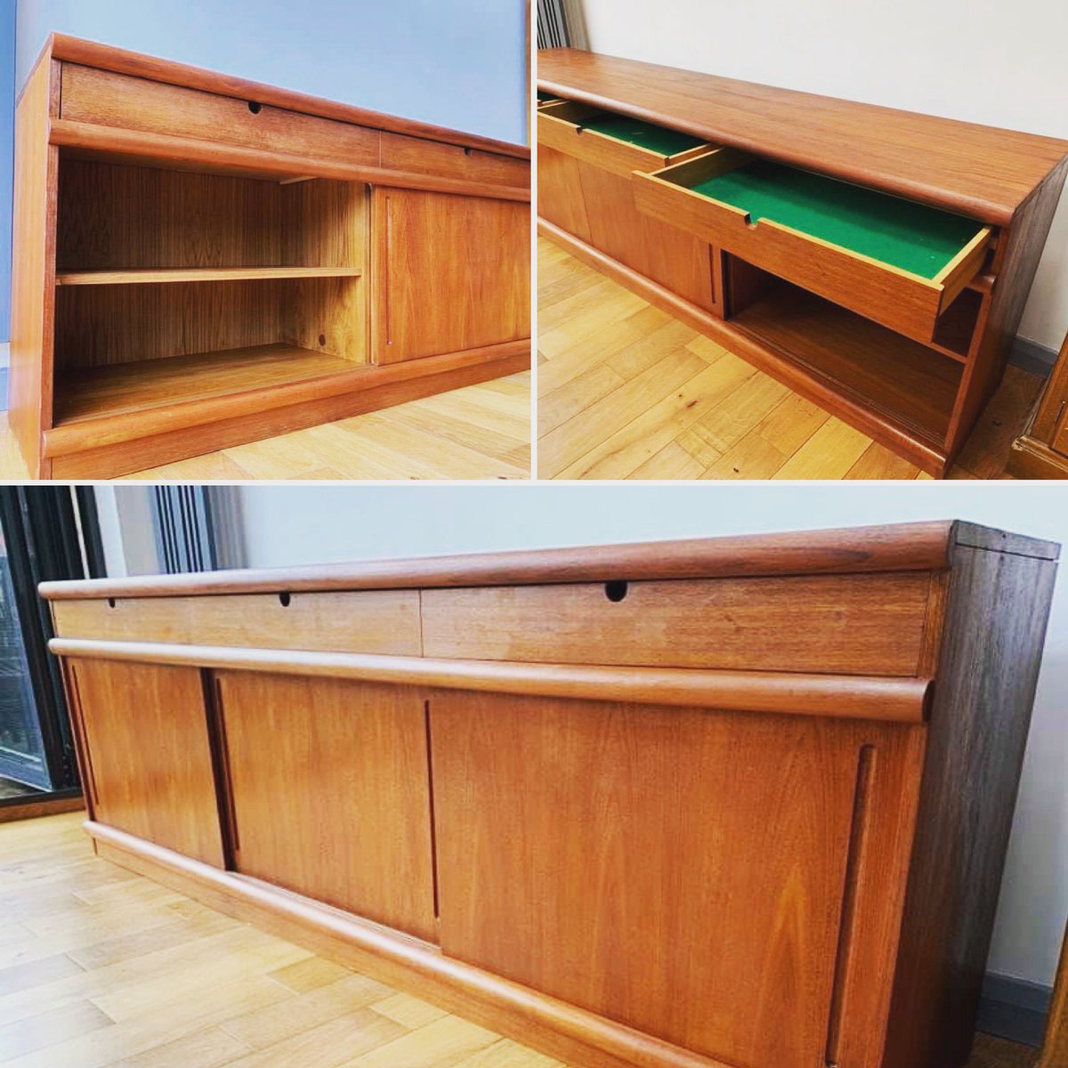 RetroVintageInt's tweet photo. 💷 For Sale 💷 Teak Sideboard.

See https://t.co/Y3ho0U75Cr for details or DM us
(D)50.0 x (H)70.0 x (W)210.0 cm. https://t.co/h5SlfWdt4h