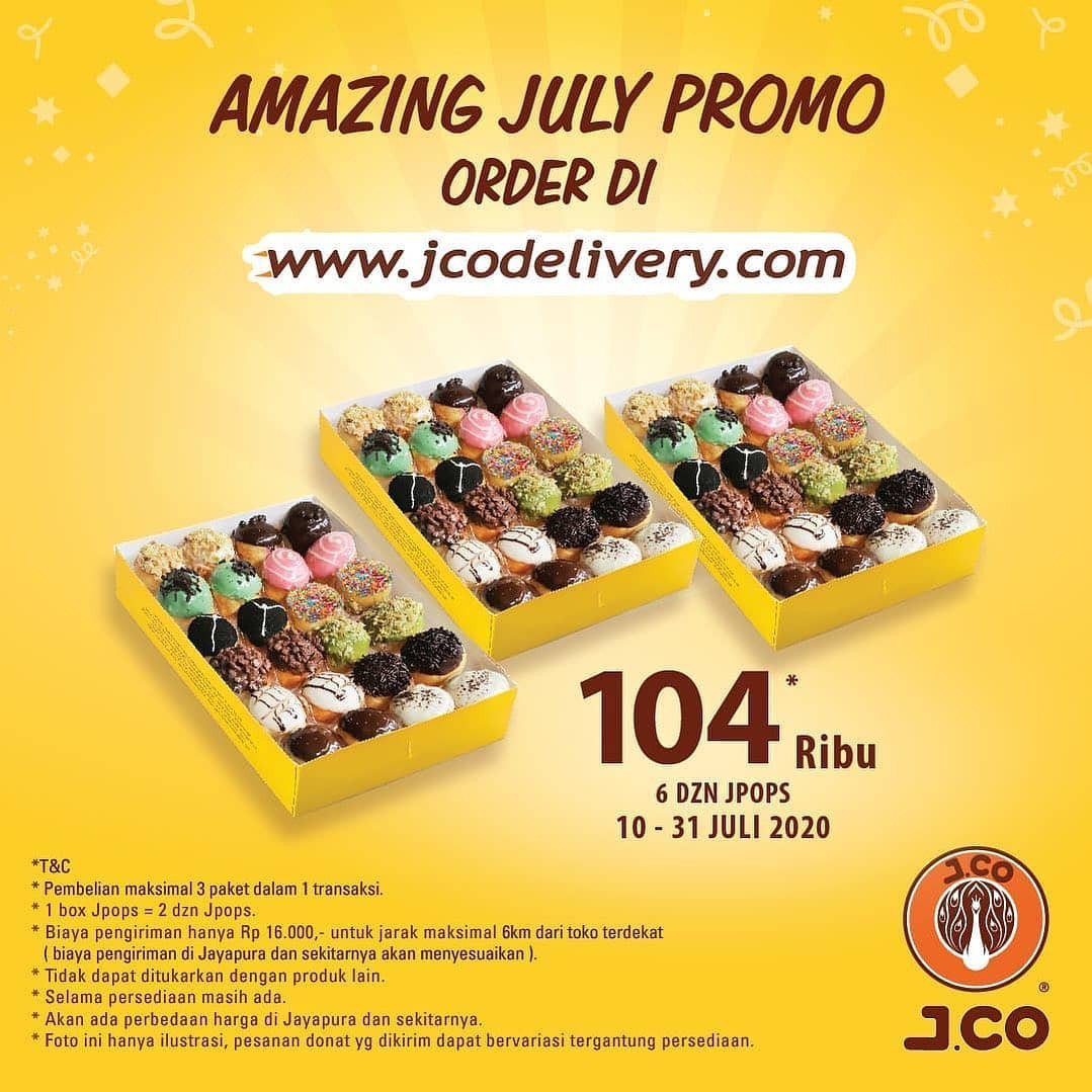 Giladiskon's tweet photo. https://t.co/3qCJJClnhA Donuts Promo Delivery, 6 Lusin J.Pops Hanya Rp 104 Ribu!
https://t.co/hmihBe0zZm
#jcodonuts #promo #giladiskon #infopromo #infodiskon #promojco #jcodelivery https://t.co/McNIhDWo5g
