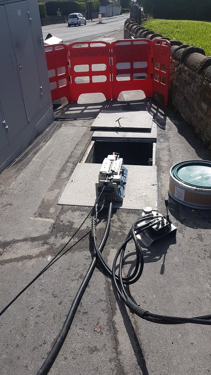 Friday feeling 2 144f ready to blow from v hub to L3 cabs

#fttp #virginmedia