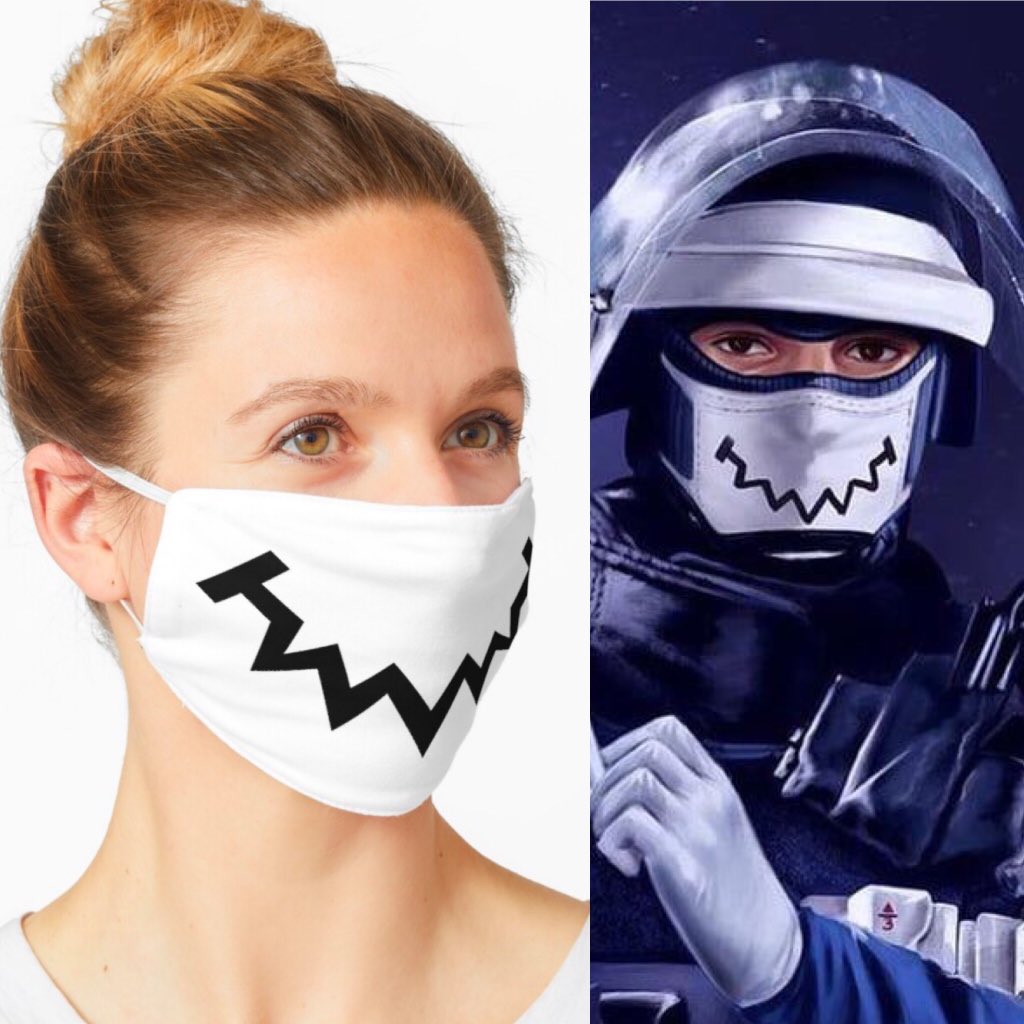 Midknight_GG's tweet photo. ‼️ATTENTION GAMERS‼️
Protect your Elo and Yourself with a Doc “Hypochondriac” Mask Inspired by #RainbowSixSiege.
Merch Store Link in Bio.
#Docmain #RainbowSix #Rainbow6 #R6 #cosplayer #Covid #gamers #StaySafe https://t.co/yW0RqqWVCs