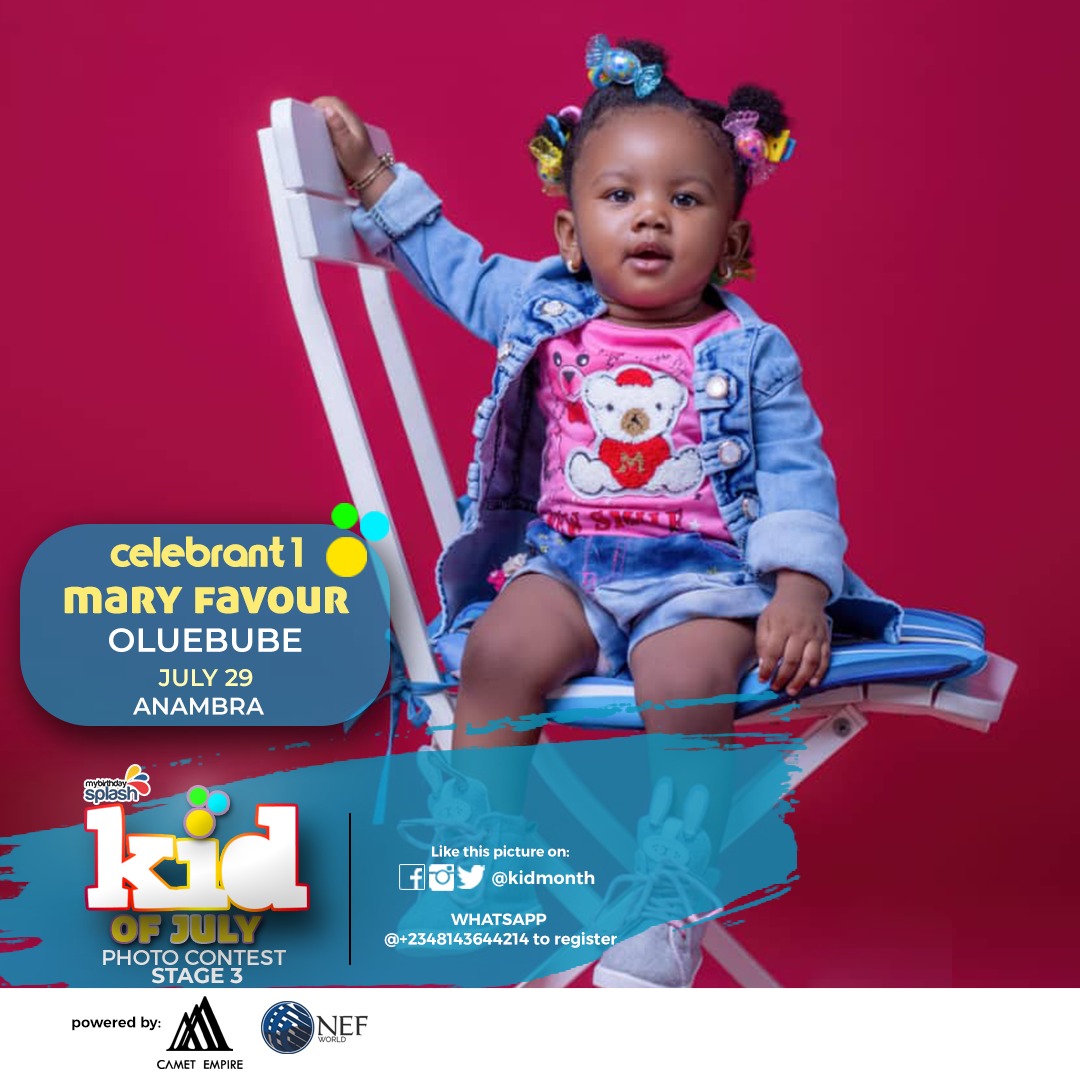 KidMonth's tweet photo. Kid of july 2020
Stage 3

To register for other months:
Kindly pay/transfer the registration fee of 1k to:
CAMET EMPIRE LIMITED
6060388738, Fidelity Bank
 https://t.co/MgzM5K9cTt
Kindly use chrome or UC browser for registration

Enquiry - +2349028862628 https://t.co/wfH0hGUjeJ