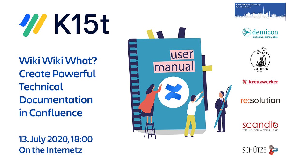 Still time to #RSVP for our #MondayNightSpecial next week, when <a href="/reinermatthew/">Matt Reiner</a> <a href="/k15tsoftware/">K15t</a> will share his insights into Technical Documentation in <a href="/Atlassian/">Atlassian</a> <a href="/Confluence/">Atlassian Confluence</a> . Details and #RSVP here: ow.ly/wAtF50AqkZY