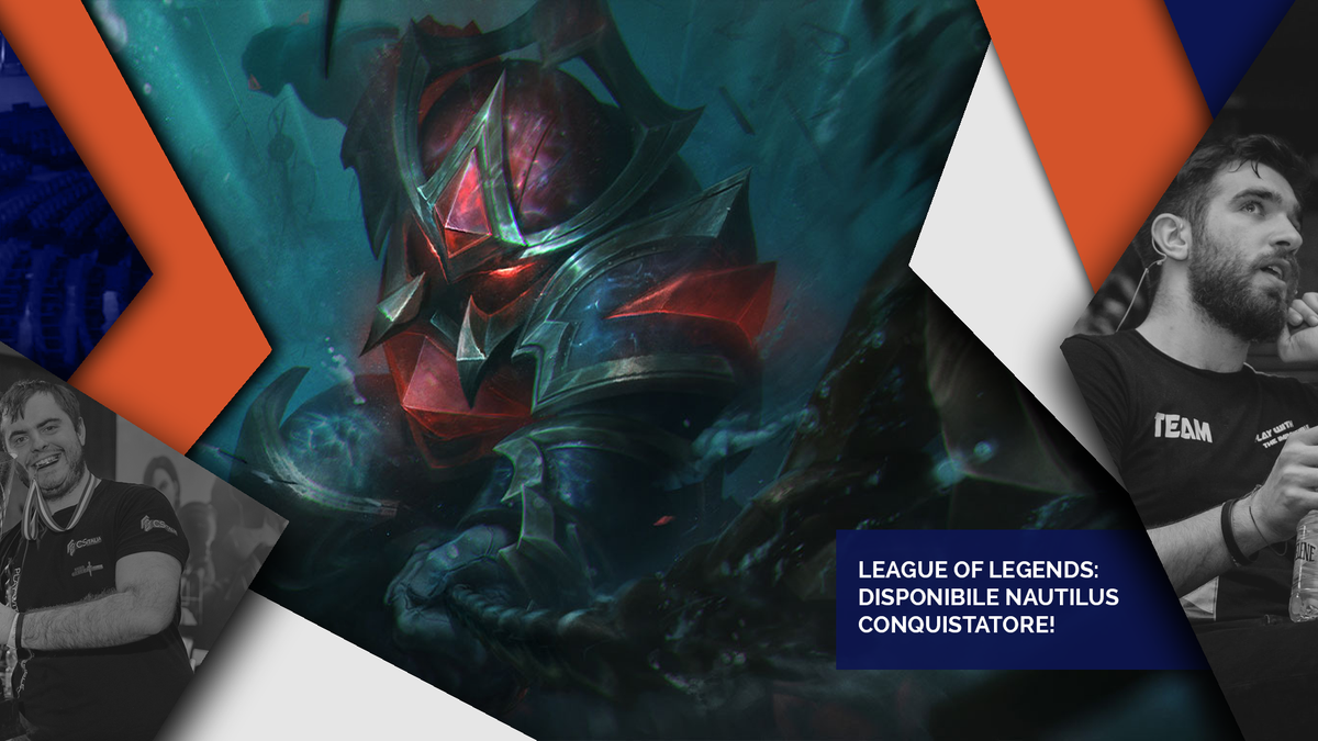 CSItaliaASD's tweet photo. L'#aspetto "#Nautilus #Conquistatore" è adesso disponibile su #LeagueofLegends!
Scoprilo su: https://t.co/0iI6yb705g
#LoL #RiotGames #CSITALIA #CSITALIAASD #esport #esports https://t.co/2WVTDEzAGl