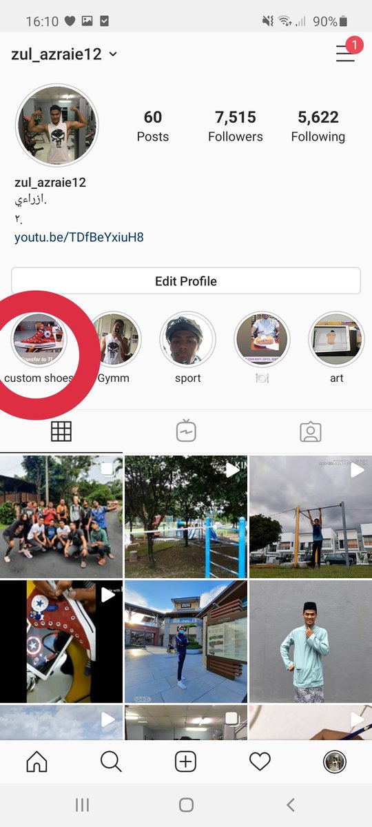 Dah boleh kut  Bro ada ambil order custom shoes. Boleh tengok highlight story untuk detaill.