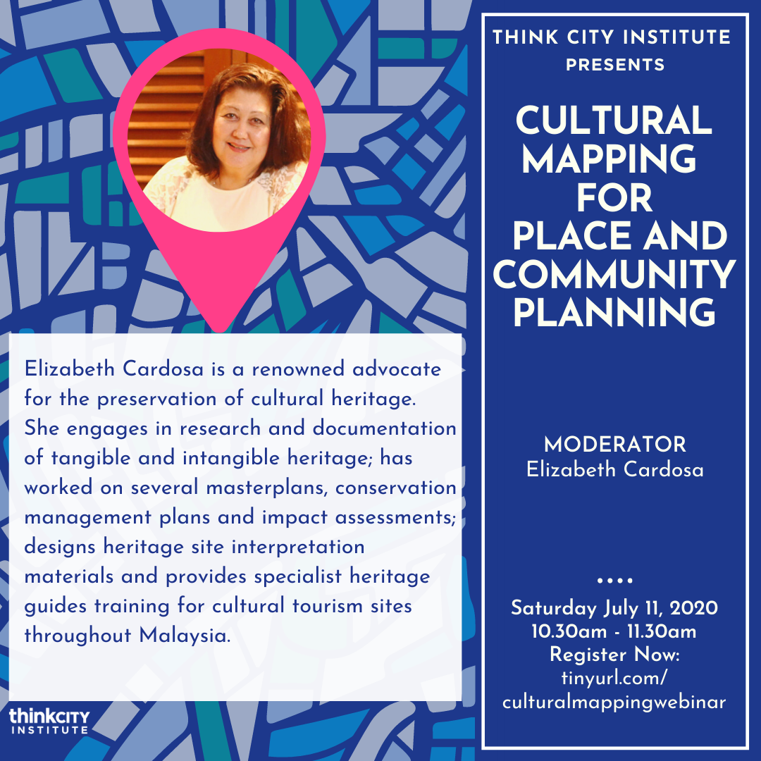 Janet Pillai Cultural Mapping Think City On Twitter: "Don't Forget To Sign Up For Our Webinar Tomorrow!  Admission Is Free And Participants Receive A Special 20% Discount For The  Latest Edition Of Janet Pillai's Book On