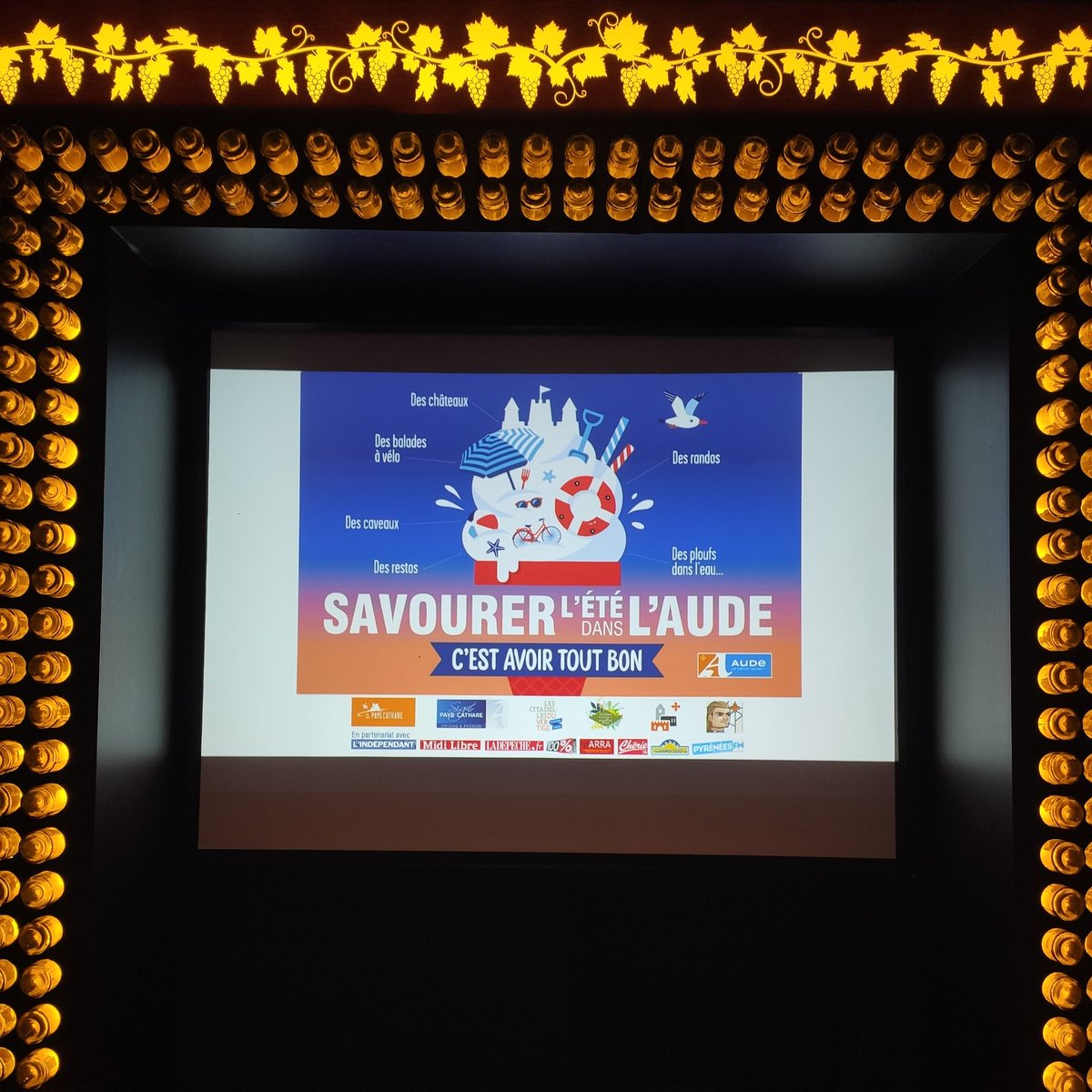 [Conférence] Nous recevons aujourd'hui le conseil départemental de l'Aude et le maire de Gruissan, <a href="/DidierCodorniou/">Didier Codorniou</a> autour de la thématique : Savourer l'été dans l'Aude, c'est avoir tout bon. 

#conference #tourisme #audetourisme