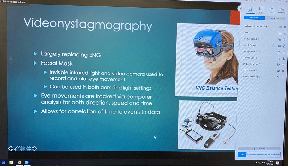 EntEvms's tweet photo. Jacob Benedict, PGY-4 gave a great talk on the physiology of VNG testing at our weekly Vestibular Conference. https://t.co/iiFORQTuGG