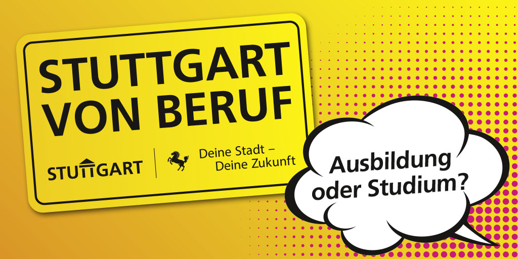 stuttgart_stadt's tweet photo. 🔍Ihr sucht eine #Ausbildung 👨🏽‍🔬👩🏽‍🏭 👷🏽‍♂️, die abwechslungsreich ist und Euren persönlichen Interessen entspricht? Oder interessiert Euch ein duales Studium?  👩🏼‍🎓
Die Stadt #Stuttgart ist eine der größten Arbeitgeberinnen der Region. Weitere Infos: https://t.co/jngNAdllHV https://t.co/aE0ow1Gtyj