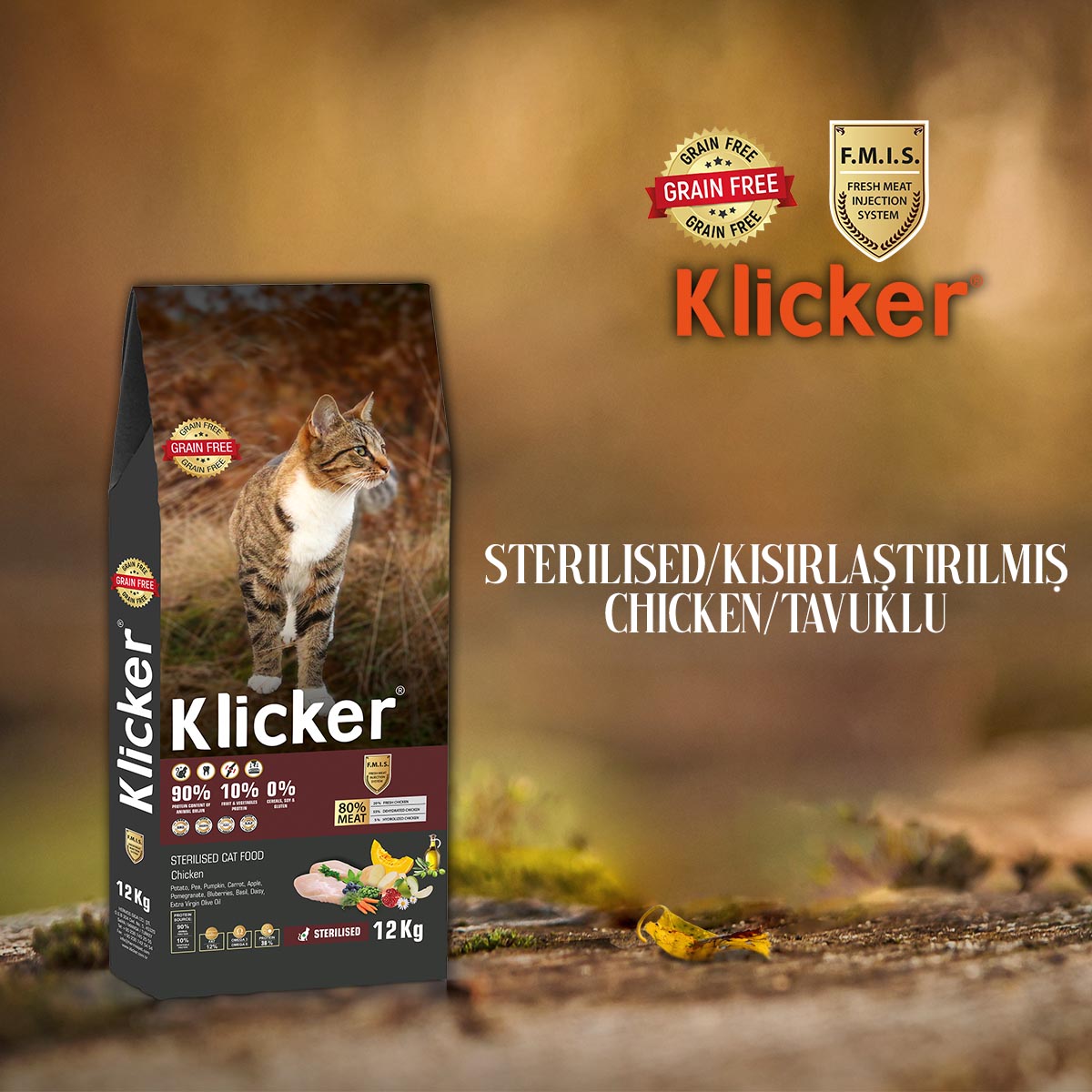 KlickerTurkiye's tweet photo. Mamalarımızı tanıyoruz! 🐾

İçerisinde %38 Protein ve %12 Yağ bulundurmaktadır. Klicker, Taze ve
kurutulmuş tavuk eti ile dostunuzun en sevdiği mama olacak! 😊 https://t.co/fc0ycMkHha